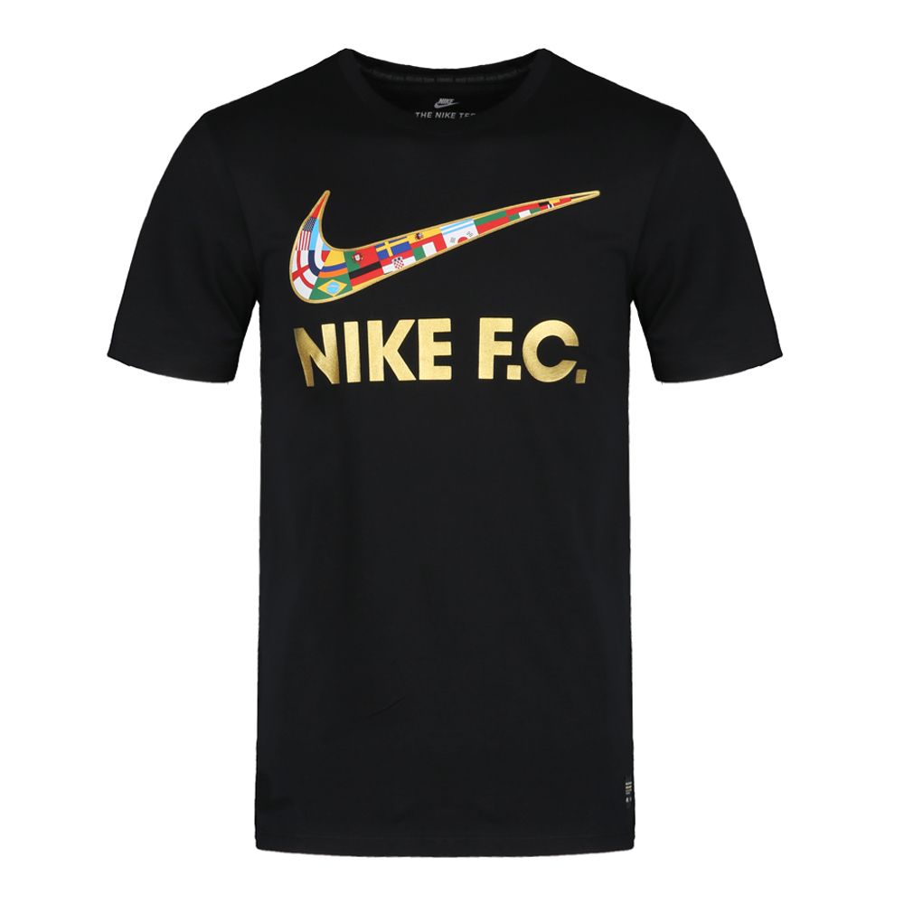 NIKE耐克男子AS M NK FC TEE SWSH FLAGT恤911401-010