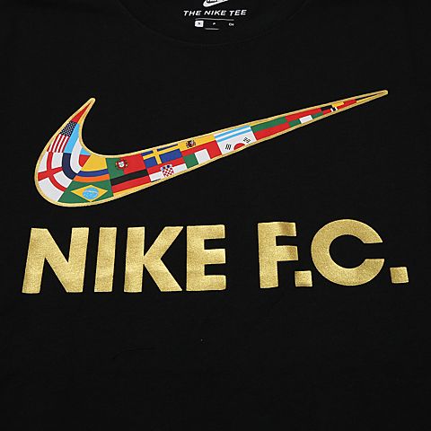 NIKE耐克男子AS M NK FC TEE SWSH FLAGT恤911401-010