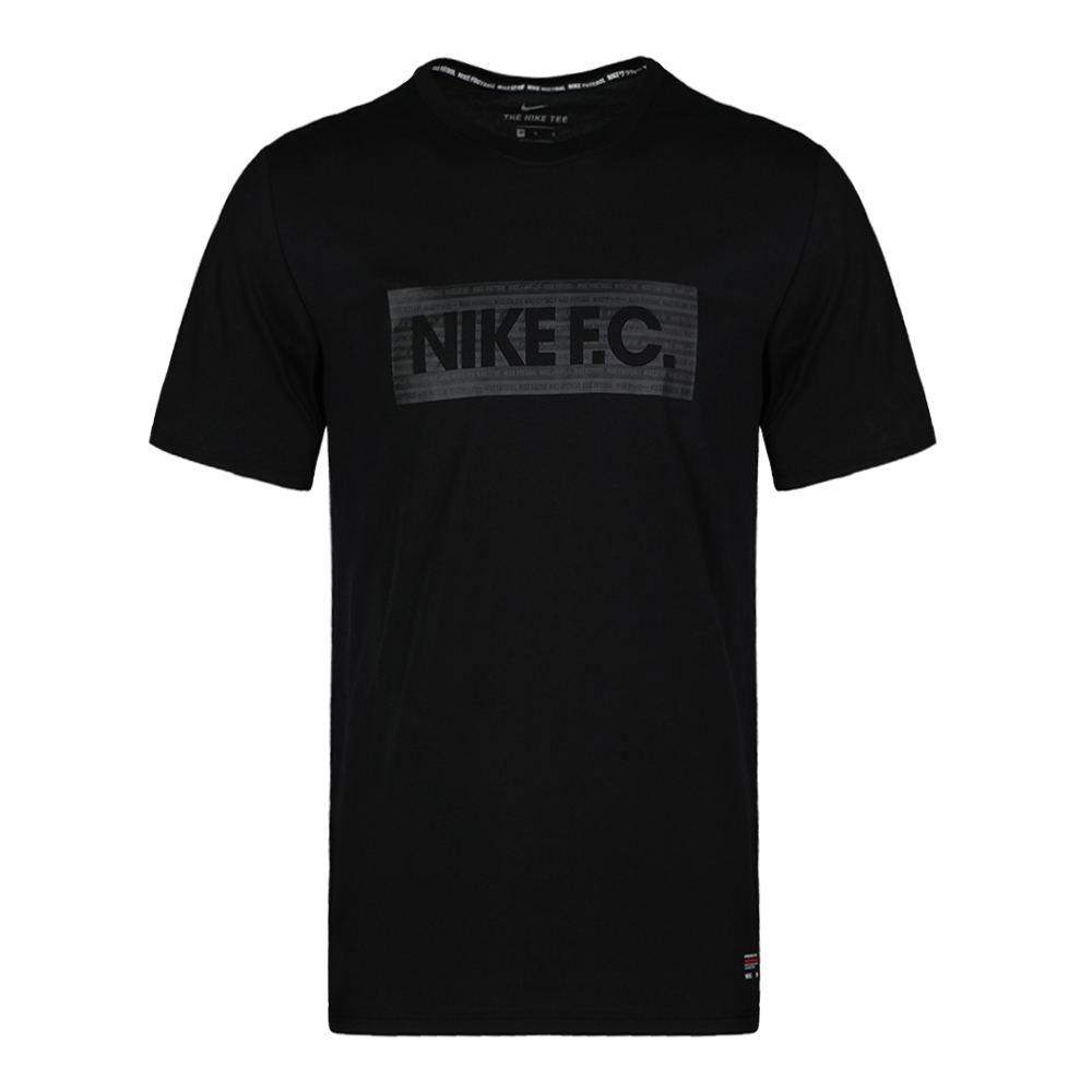 Nike耐克男子AS M NK FC DRY TEE SSNL BLOCKT恤AH9662-010