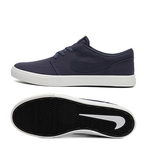 Nike耐克中性NIKE SB PORTMORE II SOLAR CNVS户外鞋880268-444