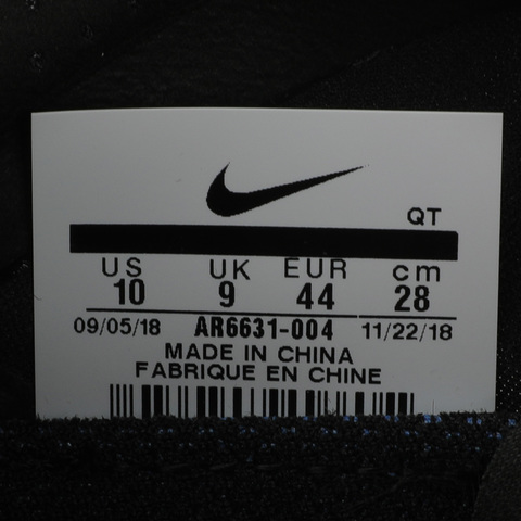 Nike耐克男子AIR VAPORMAX 跑步鞋AR6631-004