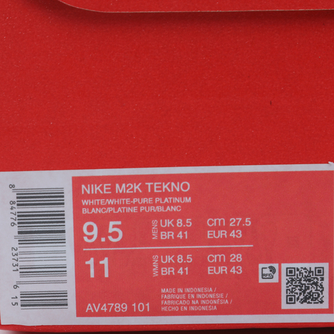 NIKE耐克2025男子NIKE M2K TEKNO休闲AV4789-101