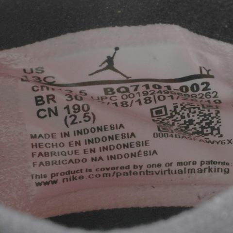 nike耐克中性小童JORDAN 11 RETRO LITTLE FLEX PS篮球鞋BQ7101-002