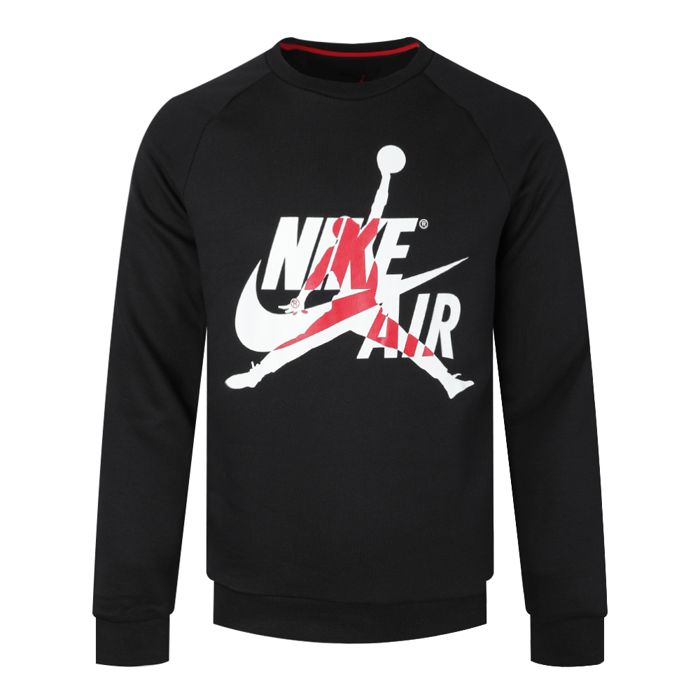 Nike耐克男子AS M J JUMPMAN CLASSICS CREW套头衫BV6007-010