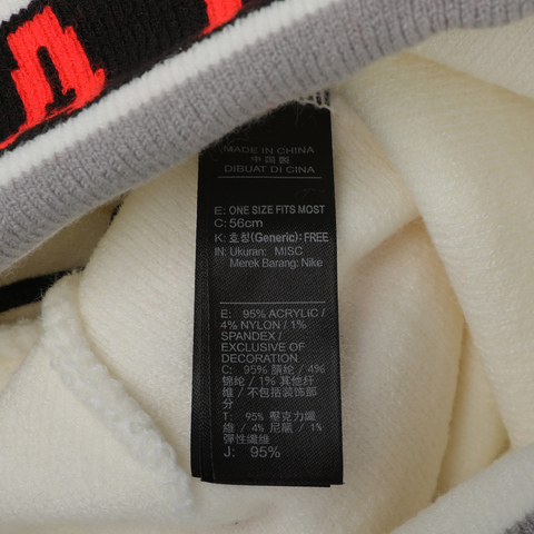 Nike耐克中性JORDAN BEANIE CFD POM TAPING运动帽CK1264-100