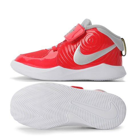 nike耐克男婴童TEAM HUSTLE D 9 AUTO (TD)篮球鞋CK0617-600