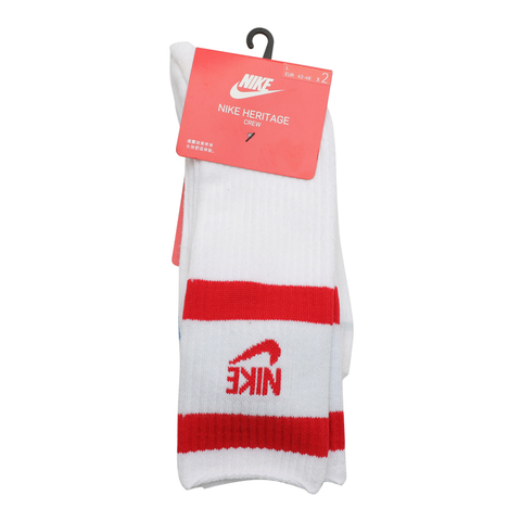 Nike耐克中性U NK HERITAGE CREW 2PR袜子优惠装SK0205-902