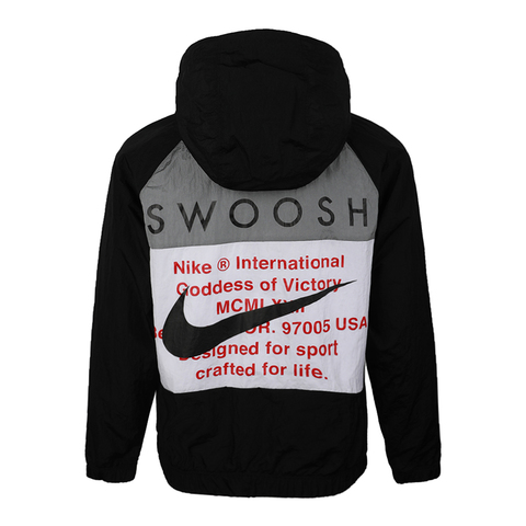 Nike耐克男子AS M NSW SWOOSH JKT HD WVN夹克CJ4889-011