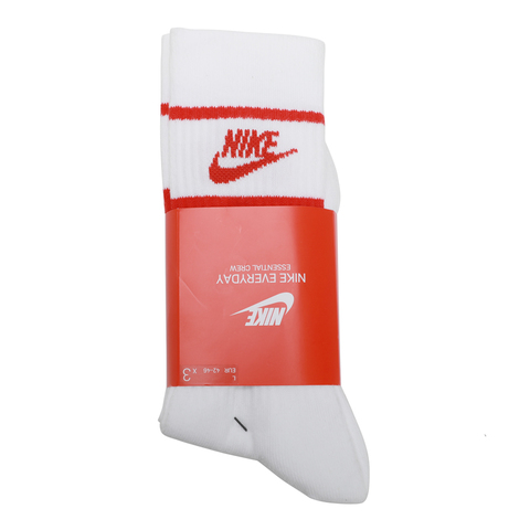 Nike耐克中性U NK CREW NSW ESSENTIAL STRIPE袜子优惠装CQ0301-102