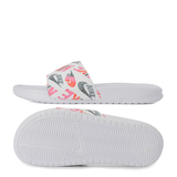 白色/黑/莲花粉/队橙