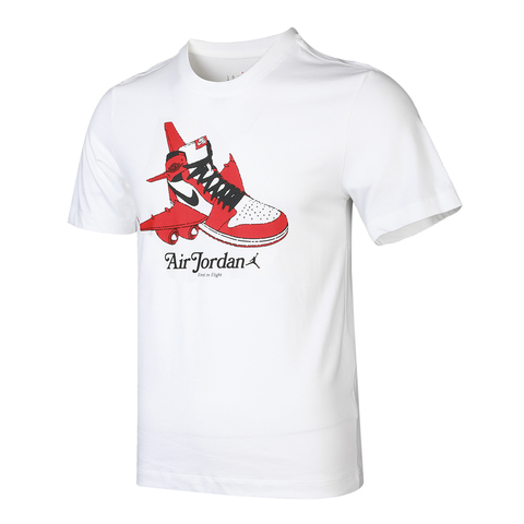 Nike耐克男子AS M J BRAND GRAPHIC SS CREW T恤CN3597-100