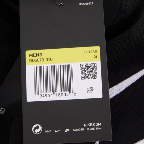 Nike耐克2022年新款男子AS M NSW SWOOSH CREW BB NFS针织套头衫DD5079-010