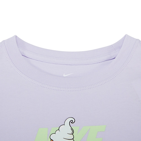 Nike耐克2021年新款女大童G NSW TEE DPTL SUMMER短袖T恤DH5912-530