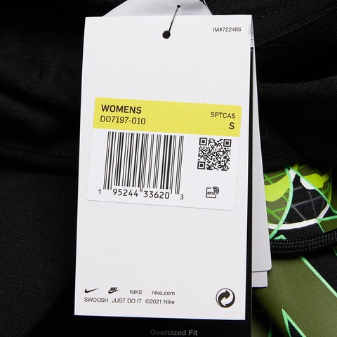 Nike耐克2021年新款女子AS W NSW GC PO HOODIE GG针织套头衫DO7197-010