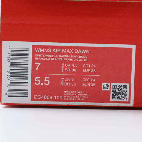 NIKE耐克2025女子WMNS AIR MAX DAWN休闲DC4068-100
