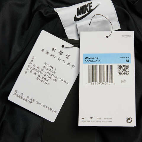 nike耐克2022女子AS W NSW SF DWN WR PARKA羽绒服DQ6874-010