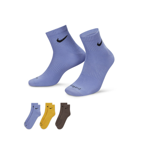 NIKE耐克2025中性U NK EVRY PLS LTWT ANK 3PR 132长袜优惠装SX6893-927