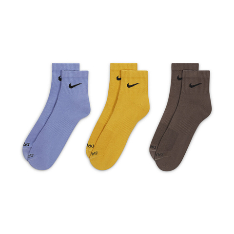 NIKE耐克2025中性U NK EVRY PLS LTWT ANK 3PR 132长袜优惠装SX6893-927