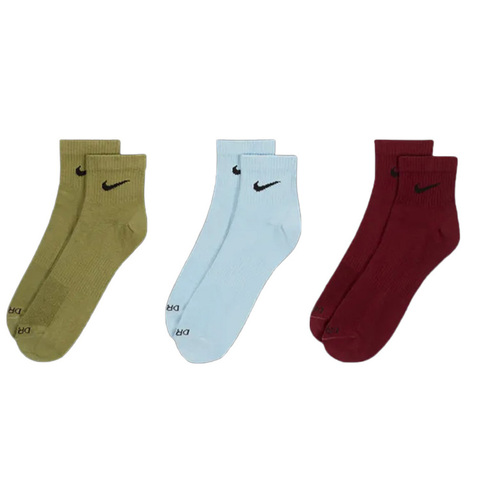 NIKE耐克2025中性U NK EVRY PLS LTWT ANK 3PR 132中袜优惠装SX6893-928