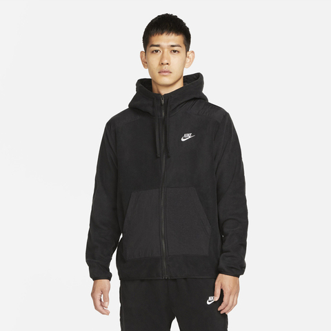 NIKE耐克2025男子AS M NSW SPE+ FLC FZ TOP WINTR针织连帽外套DD4883-010