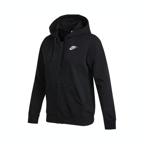 nike耐克2023年新款女子AS W NSW CLUB FLC FZ HOODIE ST针织外套DQ5472-010