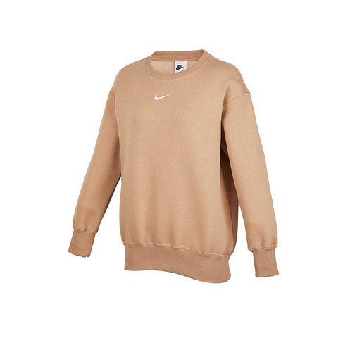 nike耐克2023年新款女子AS W NSW PHNX FLC OS CREW针织套头衫DQ5734-200