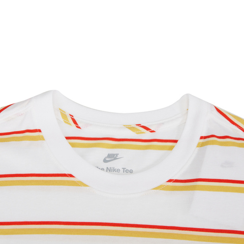 nike耐克2023年新款男子AS M NSW TEE CLUB STRIPE短袖T恤DZ2986-100