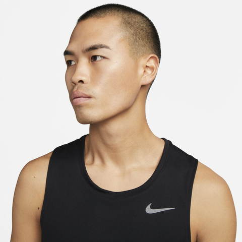 NIKE耐克2025男子AS M NK DF MILER TANK运动背心DV9322-010
