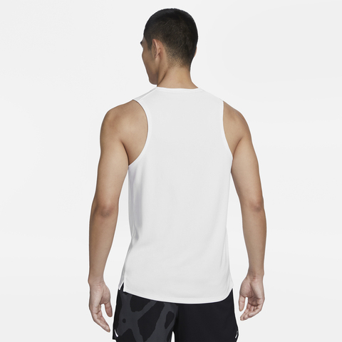 NIKE耐克2025男子AS M NK DF MILER TANK运动背心DV9322-100