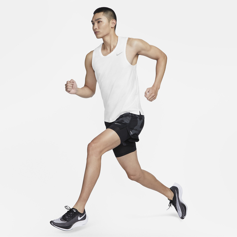 NIKE耐克2025男子AS M NK DF MILER TANK运动背心DV9322-100