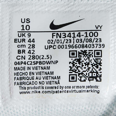 nike耐克2023年新款男子NIKE AIR PEGASUS 89 CP板鞋/复刻鞋FN3414-100