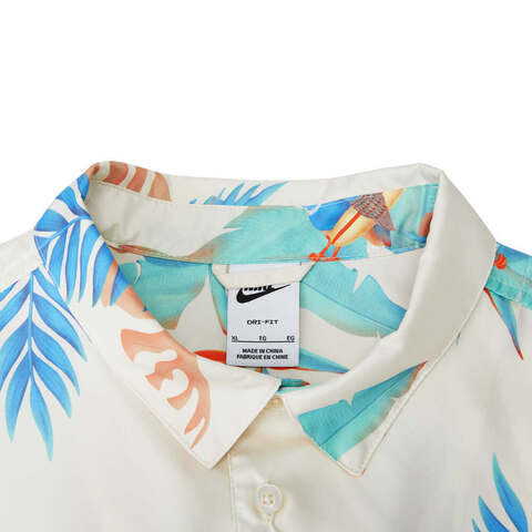 nike耐克2023年新款男子M NK DF SS SHIRT AOP GCEL短袖衬衣FQ0348-110