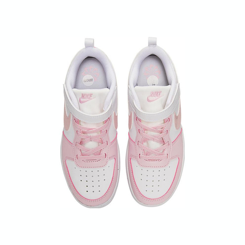 nike耐克2024年新款男中童COURT BOROUGH LOW RECRAFT BPV复刻鞋DV5457-105