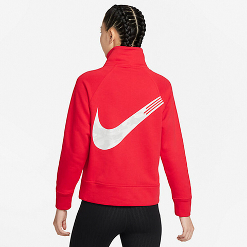 nike耐克2023年新款女子AS W NK FLC HZ TOP CNY针织套头衫FD4070-657