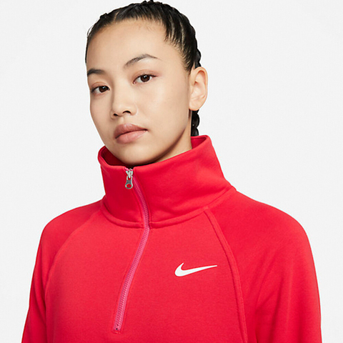 nike耐克2023年新款女子AS W NK FLC HZ TOP CNY针织套头衫FD4070-657