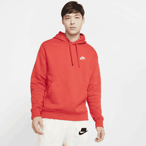 nike耐克2024年新款男子AS M NSW CLUB HOODIE PO BB针织套头衫BV2655-657