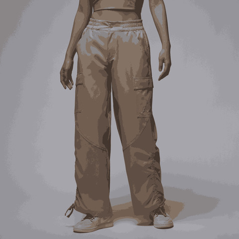 nike耐克2023年新款女子W J CHICAGO PANT CORE梭织长裤DZ4437-254