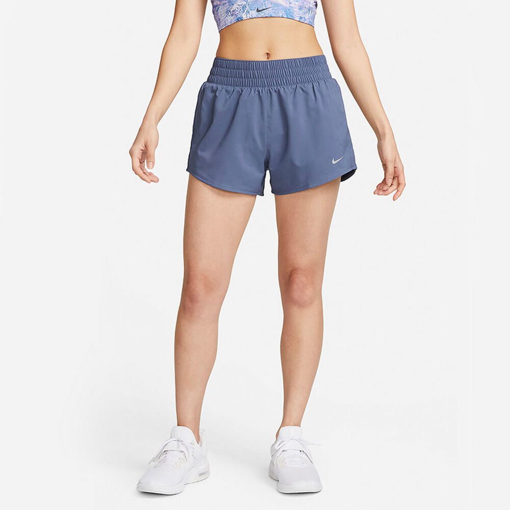 nike耐克2023年新款女子AS W NK ONE DF MR 3IN BR SHORT针织短裤DX6011-491