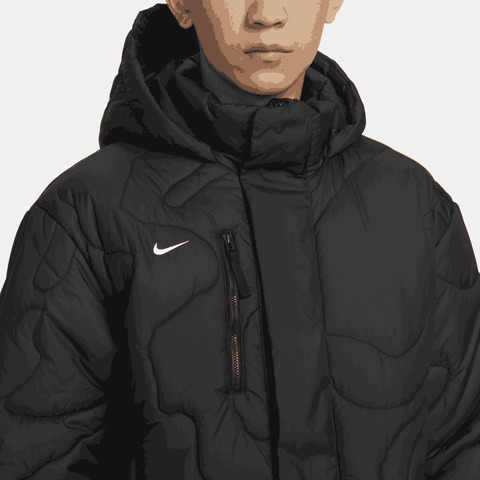 nike耐克2023年新款男子AS M NK TF RPL FC LNGR SDF JKT厚棉服FB6337-010