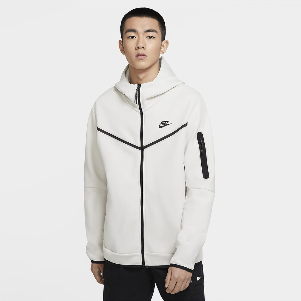 nike耐克2023年新款男子AS M NSW TCH FLC HOODIE FZ WR针织外套CU4490-072