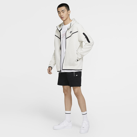 nike耐克2023年新款男子AS M NSW TCH FLC HOODIE FZ WR针织外套CU4490-072
