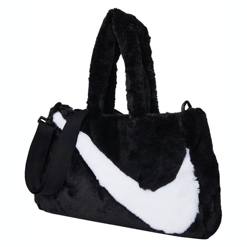 nike耐克2023年新款女子W NSW FX FUR TOTE HO23单肩包FB3050-010