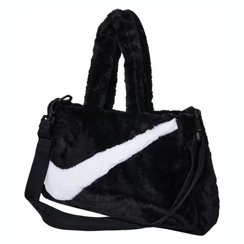 nike耐克2023年新款女子W NSW FX FUR TOTE HO23单肩包FB3050-010