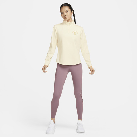 nike耐克2023女子AS W NK WELLNESS RUN LS HALF Z针织套头衫FV3973-113