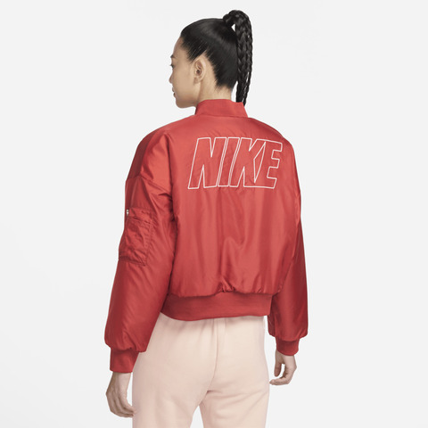 nike耐克2023女子AS W NSW FAUX FUR BOMBEER人造毛绒外套FB8693-832