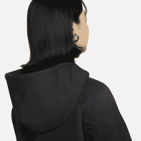 NIKE耐克2024女子W NSW TCH FLC WR FZ HDY针织外套FB8339-010