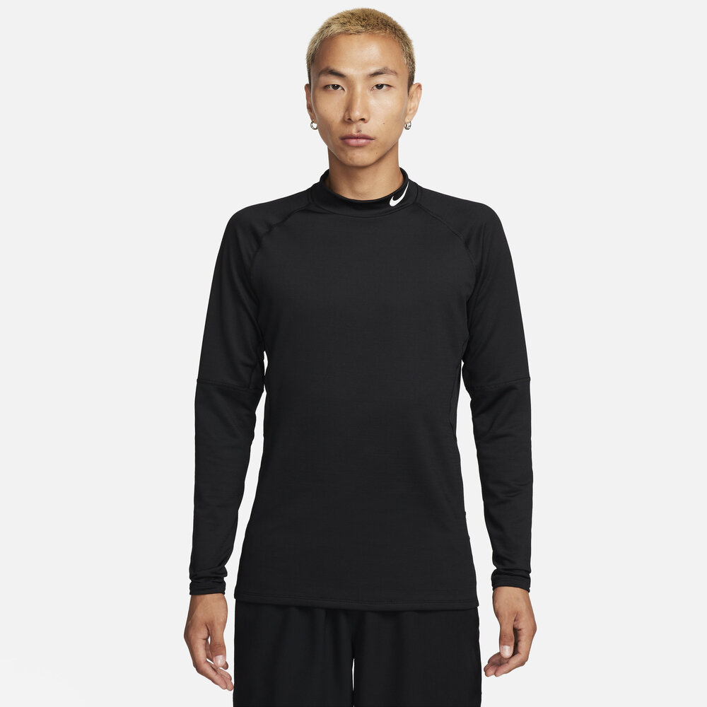 NIKE耐克2025男子AS M NP TOP WARM LS MOCK针织有领长TFB8516-010