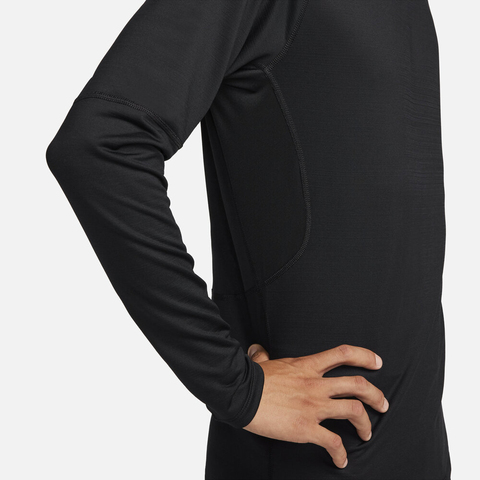 NIKE耐克2025男子AS M NP TOP WARM LS MOCK针织有领长TFB8516-010