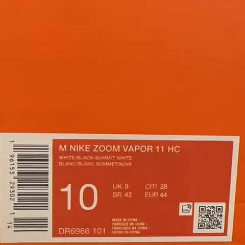 NIKE耐克2024男子M NIKE ZOOM VAPOR 11 HC网球鞋DR6966-101