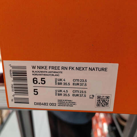 NIKE耐克2024女子W NIKE FREE RN FK NEXT NATURE跑步鞋DX6482-002